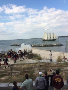 Watermens beach cannon alliance crowd