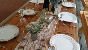 Watermens Bridal Table Setting